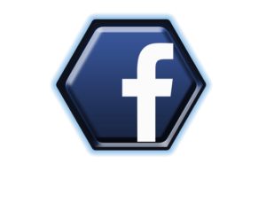 Logo Facebook du réseau social le plus connu au monde. Il en forme d'octogone, de couleur bleue avec la lettre "F" minuscule en blanc au centre.